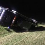 Wąsowo: Ciężarówka z bentleyami przewróciła się na A2