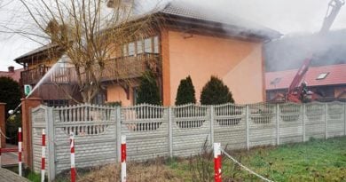 pożar fot. OSP Wyrzysk