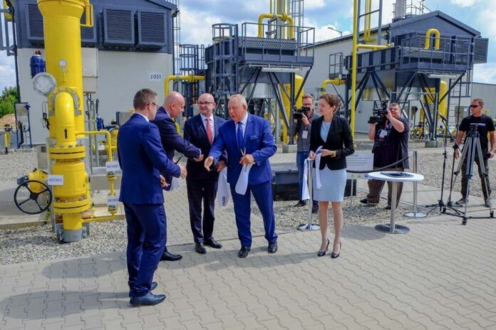 Tłocznia Gazu Odolanów fot. WUW