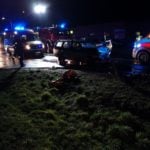 Gniezno: Czołowe zdarzenie samochodów w Niechanowie. Są ranni, w tym dzieci
