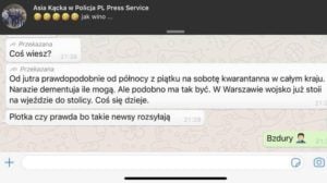 Poznań: Policja ostrzega przed fałszywymi informacjami!