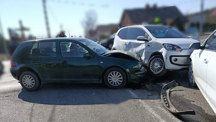 kolizja fot. OSP Golina