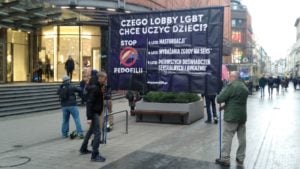 Dwie demonstracje: LGBT i pro-life