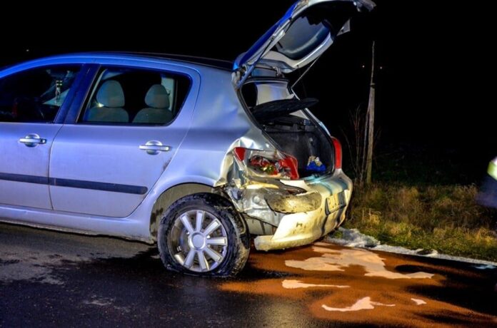 wypadek w Wojciechowie 3 fot. KPP Jarocin