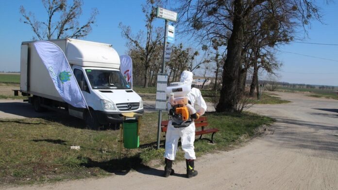 dezynfekcja fot. UMiG Murowana Goślina