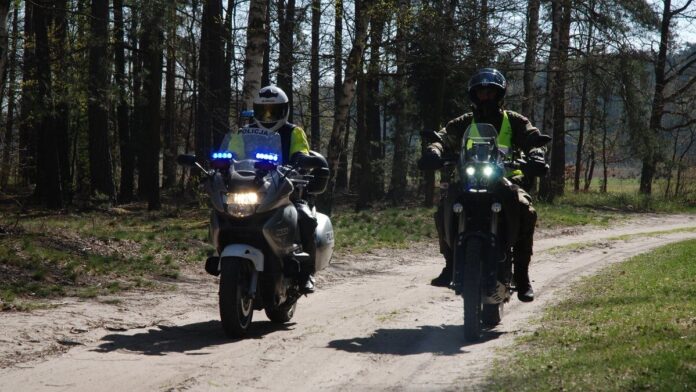 patrol na motocyklach fot. WOT