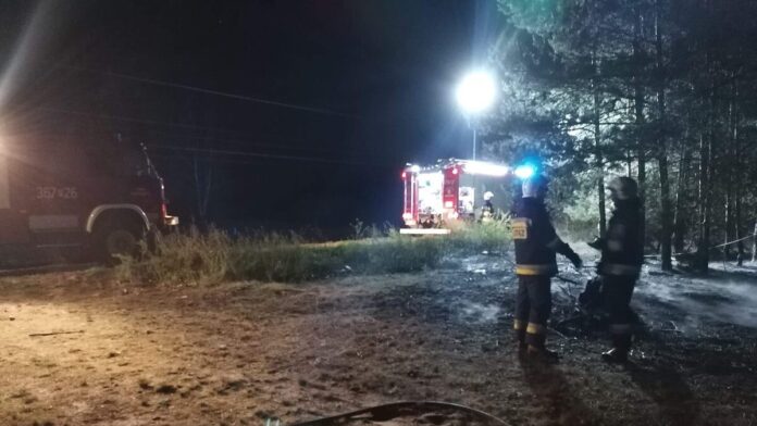 pożar 2 fot. OSP Golina
