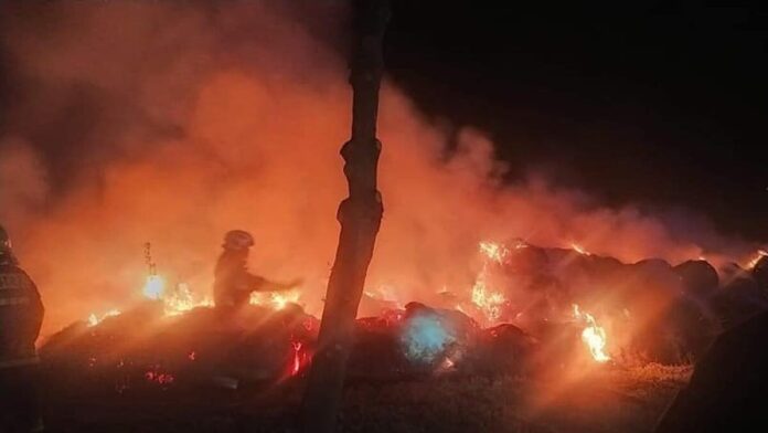 pożar 2 fot. OSP Gułtowy