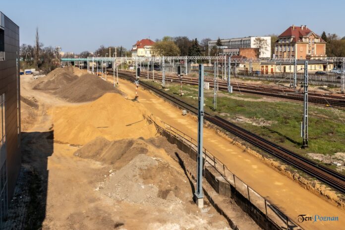 Remont linii kolejowej PKP Poznań fot. Sławek Wąchała
