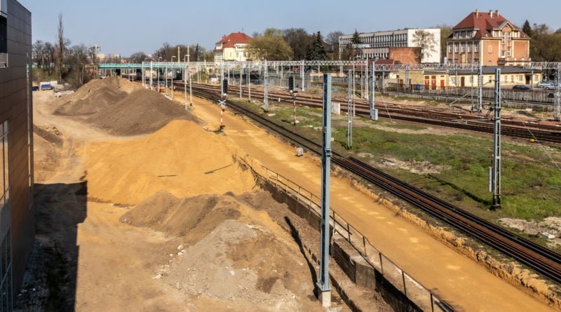 Remont linii kolejowej PKP Poznań fot. Sławek Wąchała