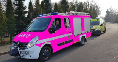 wóz strażacki fot. OSP Luboń