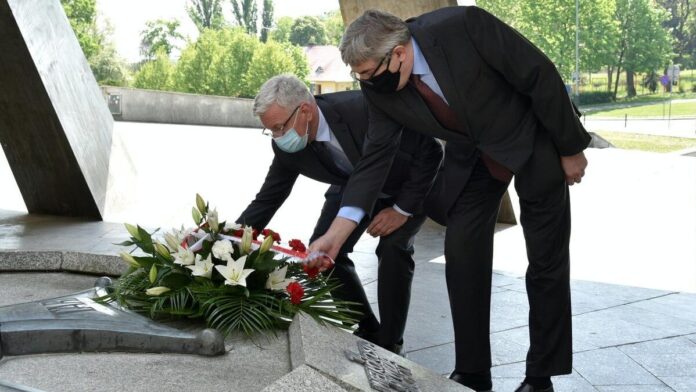 75. rocznica zakończenia II wojny światowej fot. UMP 2