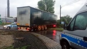 ciężarówka fot. policja Kalisz