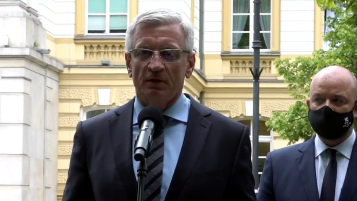 Jacek Jaśkowiak, Jacek Sutryk w Warszawie prtsc