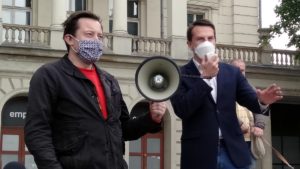Poznań: Poseł Szłapka: "W Polsce wróciła cenzura!"