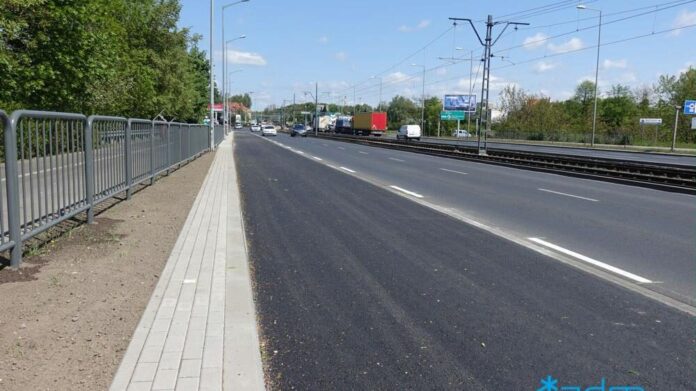 trzeci pas na Jana Pawła II fot. ZDM