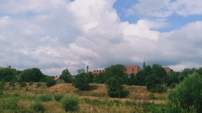 Ostrów Tumski od strony Zagórza