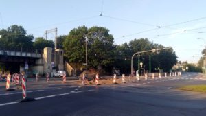Poznań: Remont wiaduktu kolejowego na Roosevelta - zmiany w organizacji ruchu