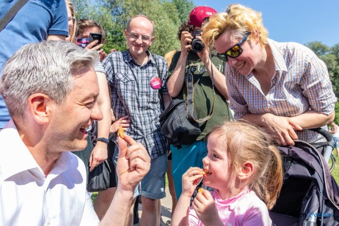 Robert Biedroń w Poznaniu fot. Sławek Wąchała