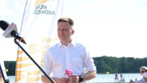 Lusowo: Szymon Hołownia przekonywał do siebie Wielkopolan