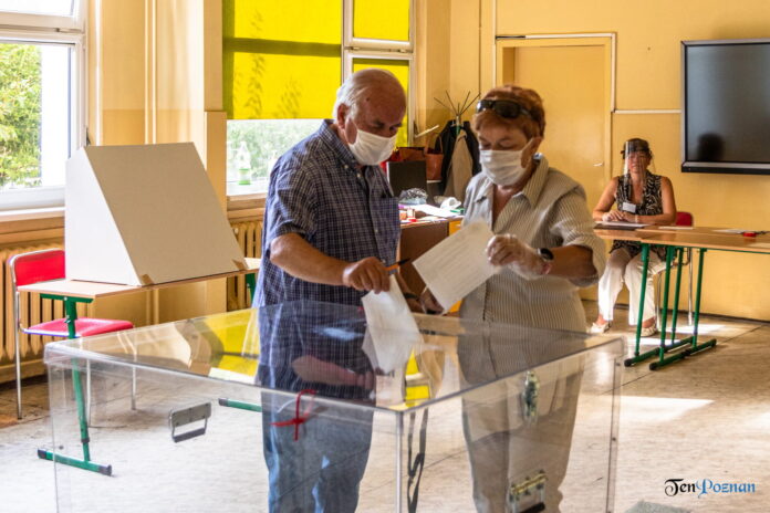 Wybory 2020 głosowanie lokal wyborczy fot. Sławek Wąchała