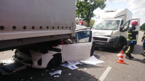 Poznań: Wypadek w Rumianku. Są ranni