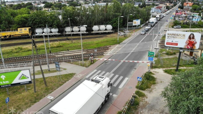Grunwaldzka przejazd kolejowy 2 fot. UMP