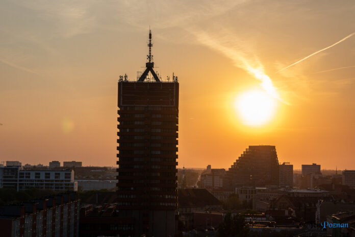 Poznań widziany z góry, z ulicy Piekary fot. Sławek Wąchała