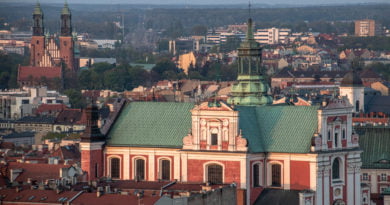 Poznań widziany z góry, z ulicy Piekary fot. Sławek Wąchała