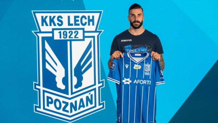 Mikael Ishak fot Przemysław Szyszka Lech Poznań