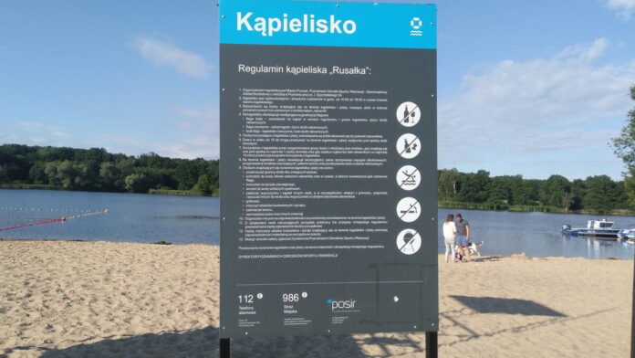 plaża Rusałka, fot. Paulina