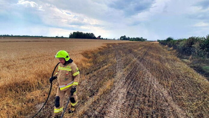 pożar fot. OSP Golina