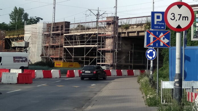 Pułaskiego remont wiaduktu