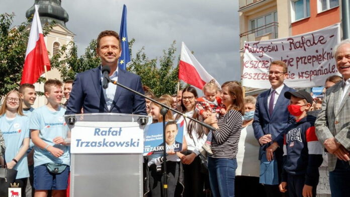 Rafał Trzaskowski w Trzciance fot. UMiG Trzcianka