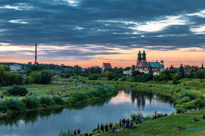 Rzeka Warta Miasto Poznań fot. Sławek Wąchała