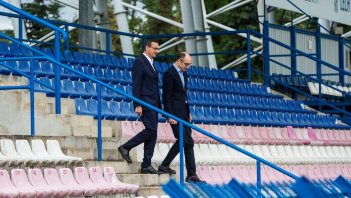 wizyta M. Morawieckiego Wronki fot. P. Szyszka Lech Poznań
