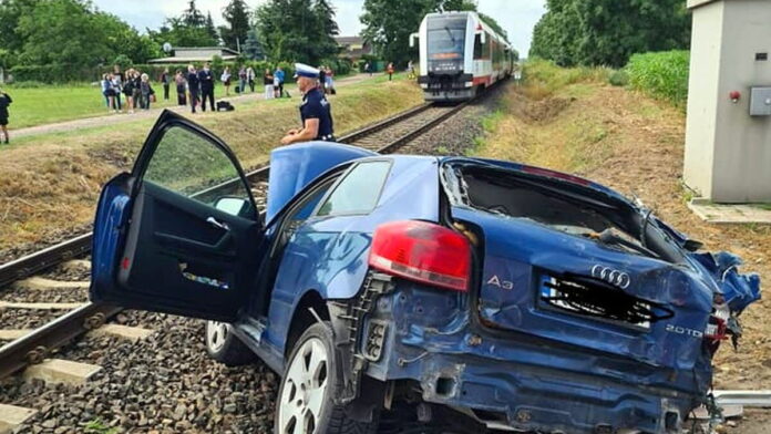 wypadek 2 fot. OSP Plewiska