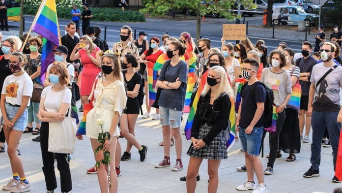 Demonstracja przeciw przemocy fot. S. Wąchała