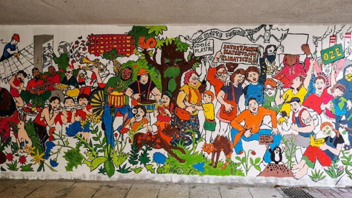 mural Czecha-Lecha fot. S. Wąchała