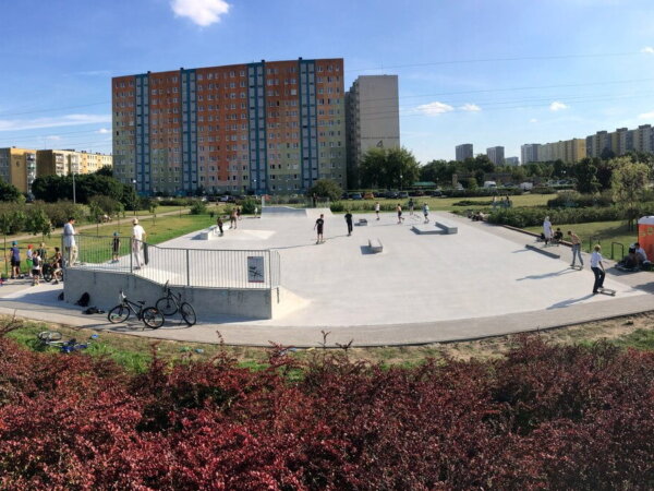 nowy skatepark fot. Jacek Tomaszewski, ROP