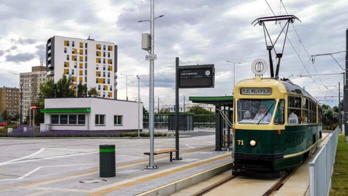 tramwaj na Unii Lubelskiej fot. S. Wąchała