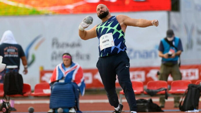 Athletics Grand Prix Michał Haratyk fot. UMP