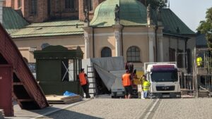 Poznań: Na moście Jordana kręcą film "Orlęta"!