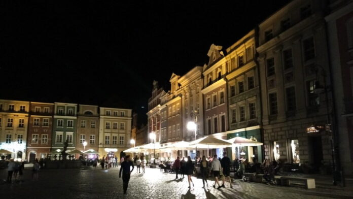 Stary Rynek nocą