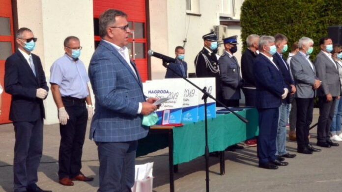 święto strażaków w Bolechowie fot. Powiat Poznański