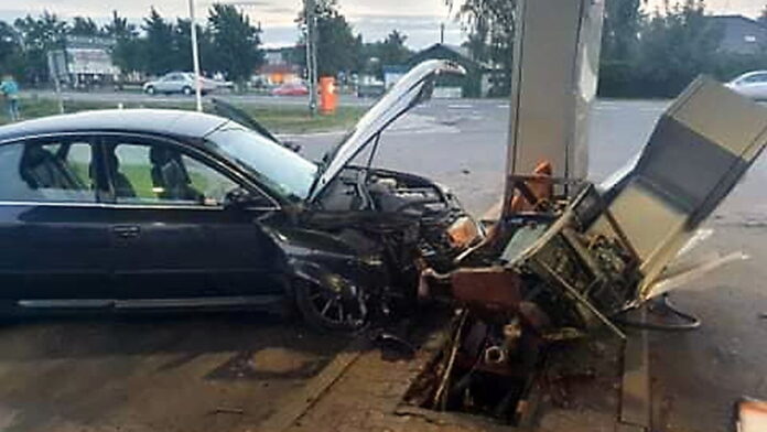 wypadek fot. OSP Biskupice