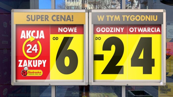 Akcja Biedronka24 fot. mat. pras.