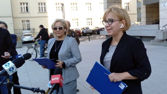 Małgorzata Janyska i Paulina Henning-Kloska na kontroli