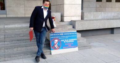 Marcin Staniewski, protest