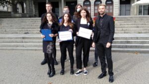 Poznań: Młodzi Nowocześni protestują przeciwko nominacji posła Czarnka